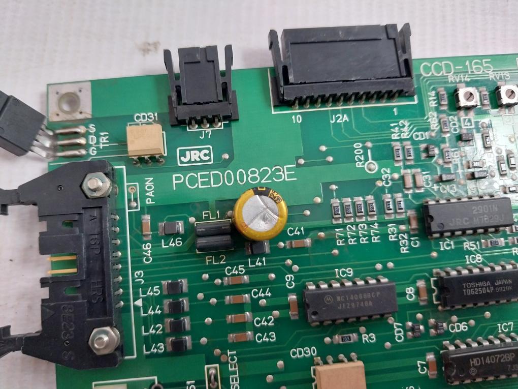 Alarm Audio Routing Circuit Board Ccd-165 Jrc
