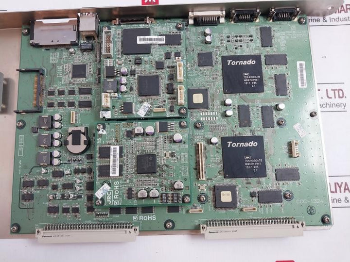 Jrc Cdc-1324 Radar Processor Card High Density Printed Circuit Board