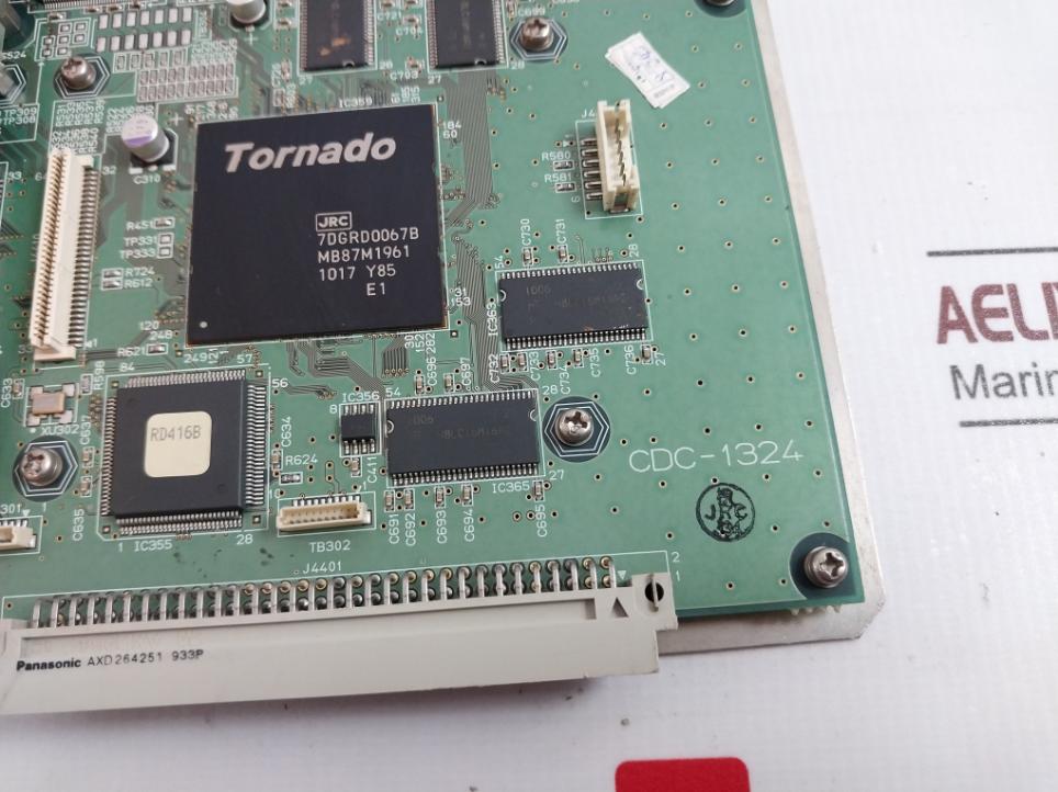 Jrc Cdc-1324 Radar Processor Card High Density Printed Circuit Board