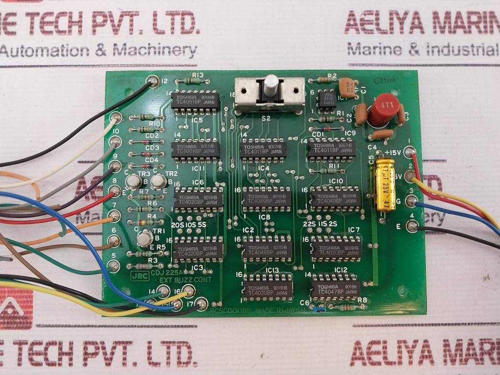 Jrc Cdj-225A Remote Controller Pcb