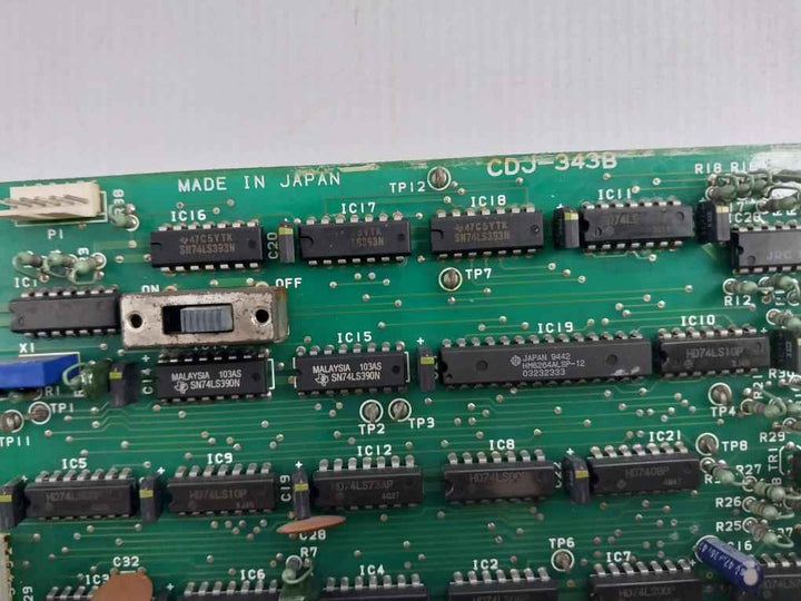 Jrc Cdj-343B Printed Circuit Board 6Pcbs0I04Ib