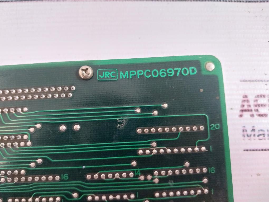 Jrc Cdj-4021A Bus Contact Pcb Card Mppc06970D