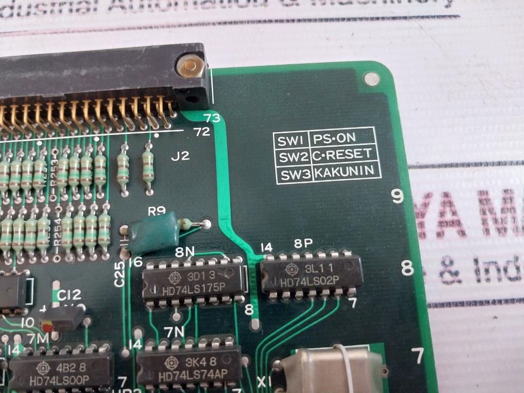 Jrc Cdj-4021A Bus Contact Pcb Card Mppc06970D