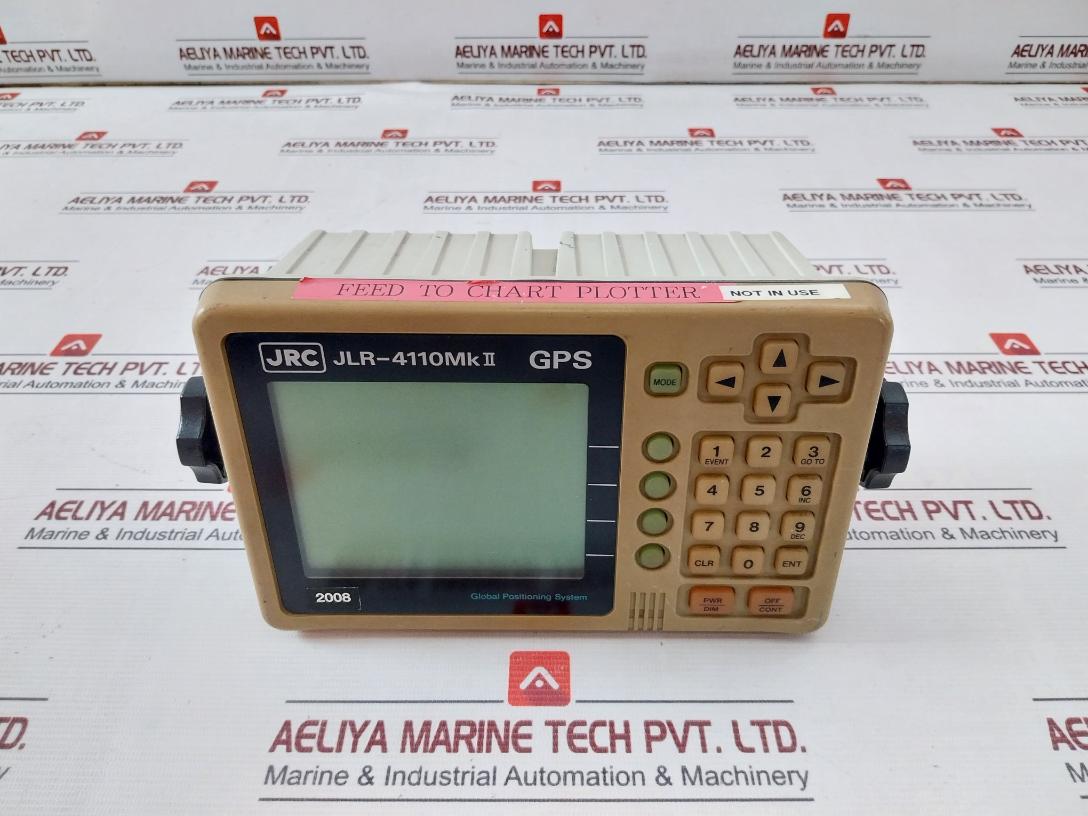 Jrc Jlr-4110Mk Ii Global Positioning System Display Dc 12/24V Kc57023
