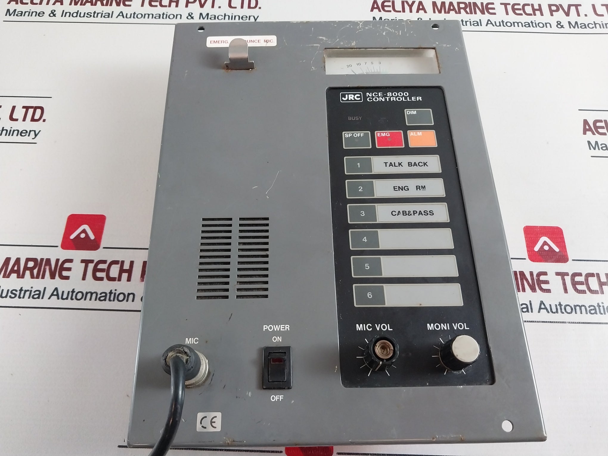 Jrc Nce-8000A Controller Dynamic Mic Nvt-200