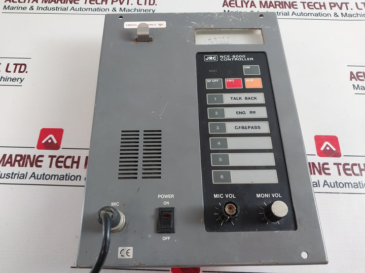 Jrc Nce-8000A Controller Dynamic Mic Nvt-200