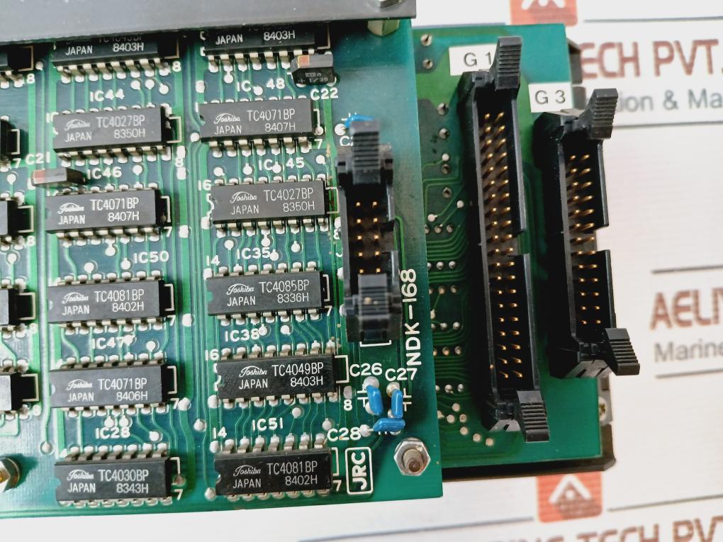 Jrc Ndk-168A Maintenance Front Panel Board 433-2733