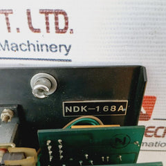 Jrc Ndk-168A Maintenance Front Panel Board 433-2733