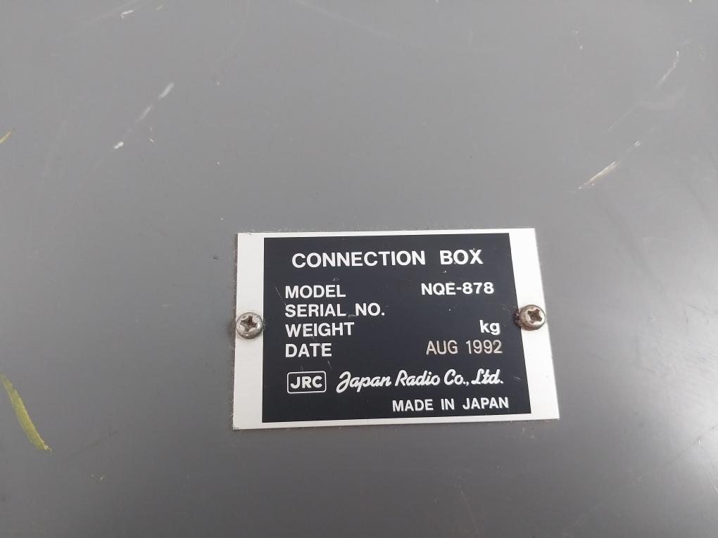 Jrc Nqe-878 Connection Box