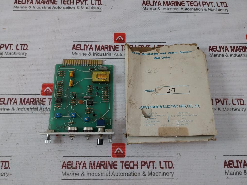 Jrcs 27 Pc Board For Direct Monitoring And Alarm System 0-10 Sec Jmd Vr-l1