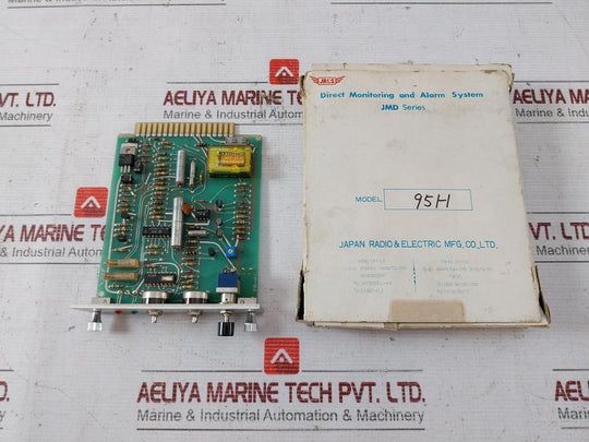 Jrcs 95H Pcb For Direct Monitoring And Alarm System 0-10 Sec 60Hz 178011