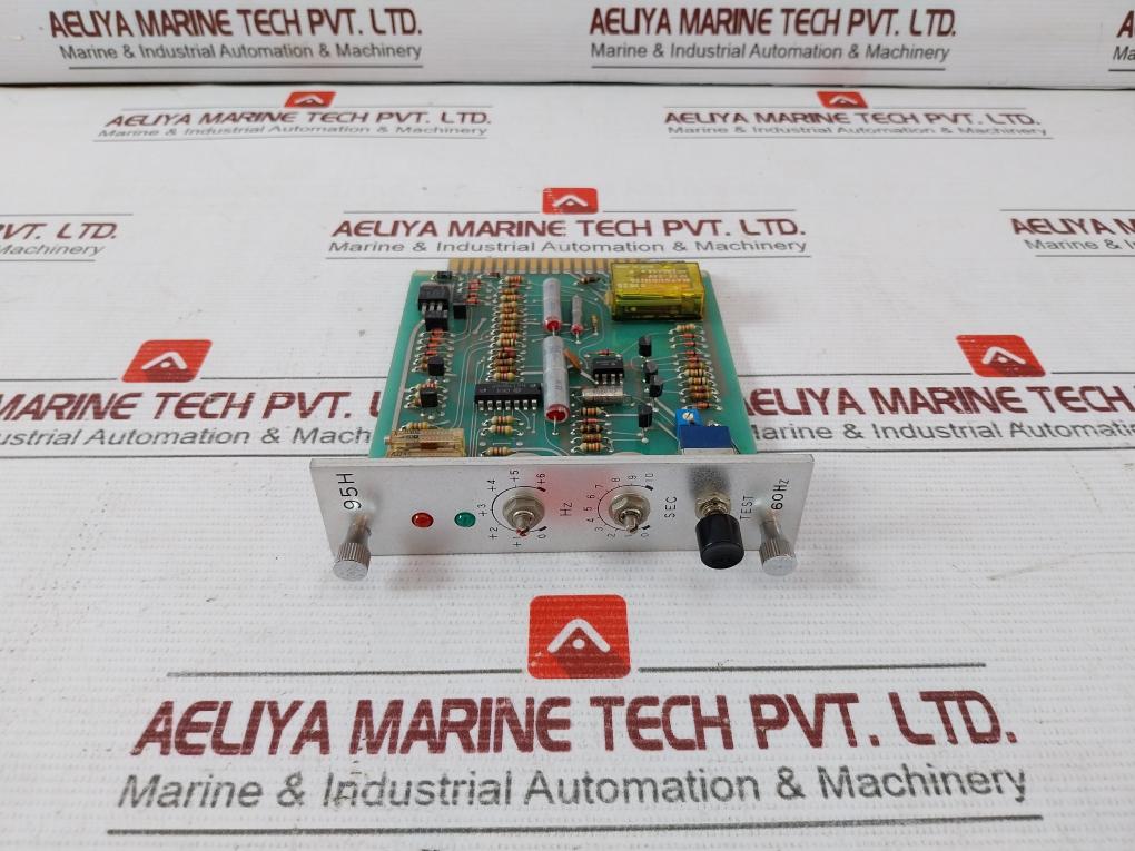 Jrcs 95H Pcb For Direct Monitoring And Alarm System 0-10 Sec 60Hz 178011