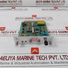 Jrcs 95H Pcb For Direct Monitoring And Alarm System 0-10 Sec 60Hz 178011