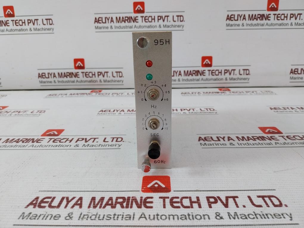 Jrcs 95H Pcb For Direct Monitoring And Alarm System 0-10 Sec 60Hz 178011