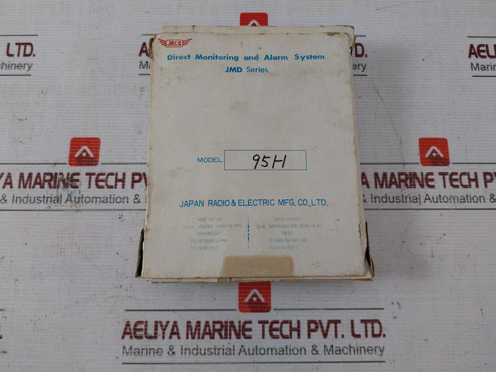 Jrcs 95H Pcb For Direct Monitoring And Alarm System 0-10 Sec 60Hz 178011