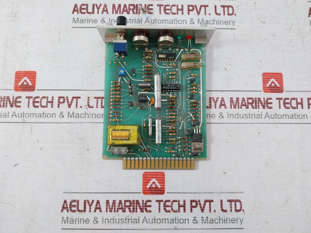 Jrcs 95H Pcb For Direct Monitoring And Alarm System 0-10 Sec 60Hz 178011