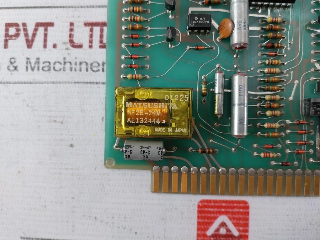 Jrcs 95H Pcb For Direct Monitoring And Alarm System 0-10 Sec 60Hz 178011