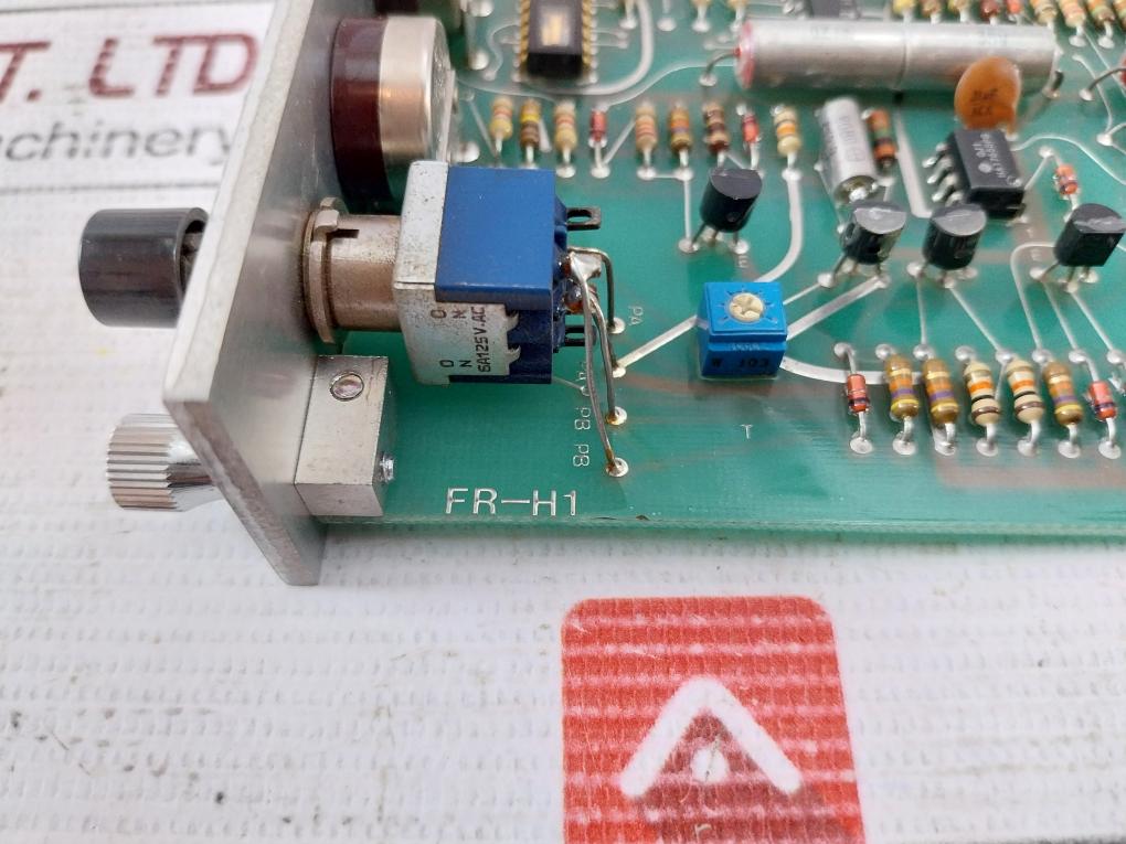 Jrcs 95H Pcb For Direct Monitoring And Alarm System 0-10 Sec 60Hz 178011