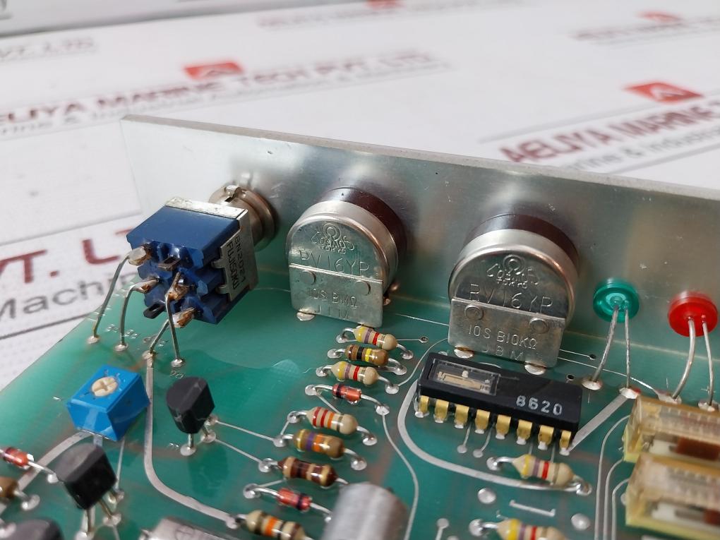 Jrcs 95H Pcb For Direct Monitoring And Alarm System 0-10 Sec 60Hz 178011