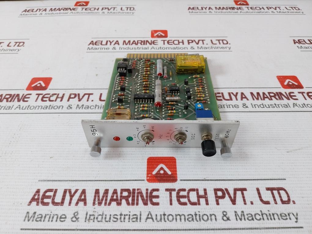 Jrcs 95H Pcb For Direct Monitoring And Alarm System Jmd 60Hz 0-10 Sec