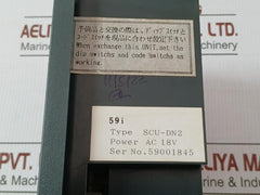 Jrcs Ac 18V Starter Control Unit Scu-dn2