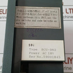 Jrcs Ac 18V Starter Control Unit Scu-dn2