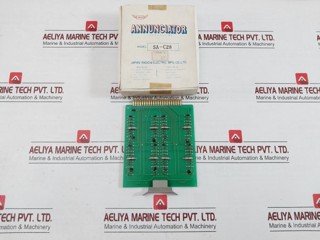 Jrcs Annunciator Printed Circuit Board Sa-c28