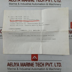 Jrcs Terminal Block Interface Module Ecp-m016B