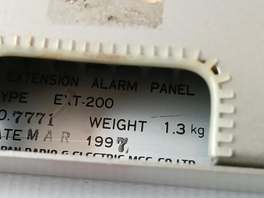 Jrcs Engineer's Extension Alarm Panel Ext-200