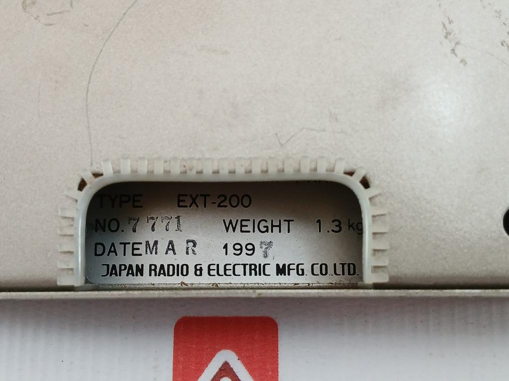 Ext-200 Engineer's Extension Alarm Panel Jrcs