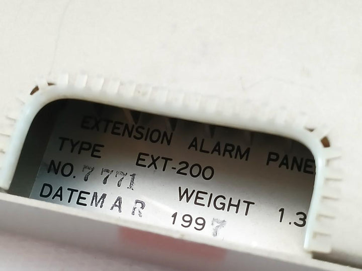 Ext-200 Engineer's Extension Alarm Panel Jrcs