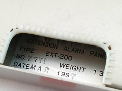 Ext-200 Engineer's Extension Alarm Panel Jrcs