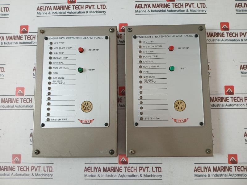 Jrcs Ext-200 Engineers Extension Alarm Panel 1992 V1.5