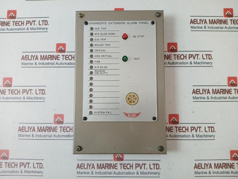 Jrcs Ext-200 Engineers Extension Alarm Panel 1992 V1.5