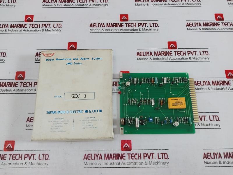 Jrcs Gec-1 Direct Monitoring And Alarm System 191