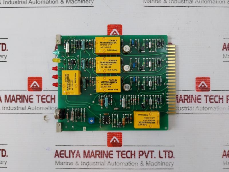 Jrcs Gec-2a Jmd Series Direct Monitoring And Alarm System Pc Board