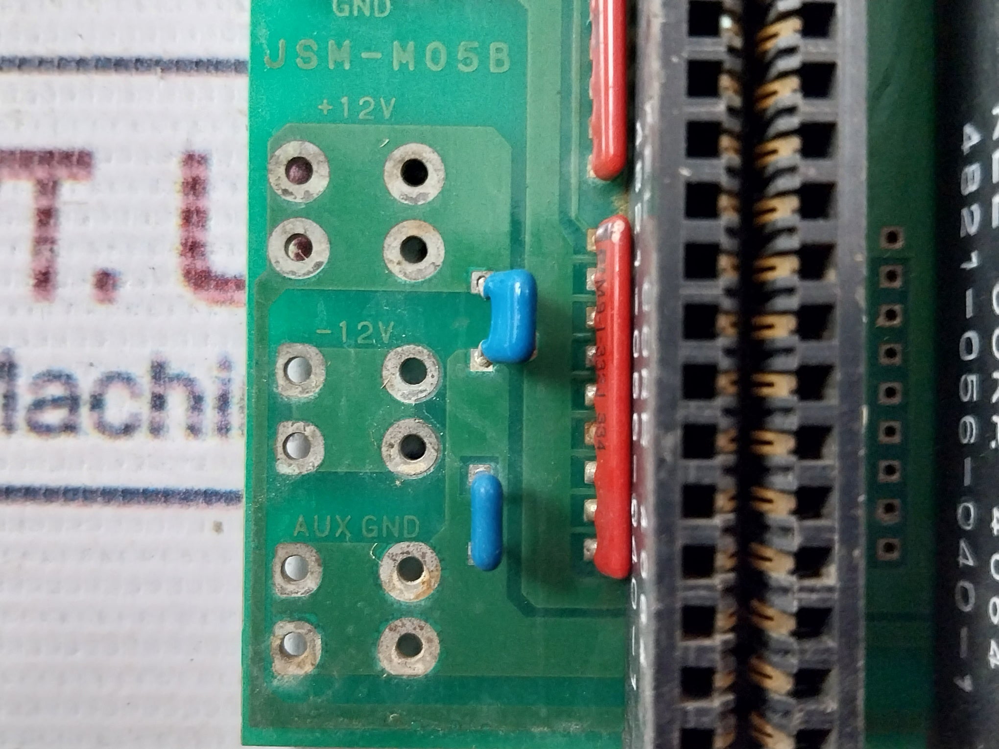 Jrcs Jsm-m05B Printed Circuit Backplane Board