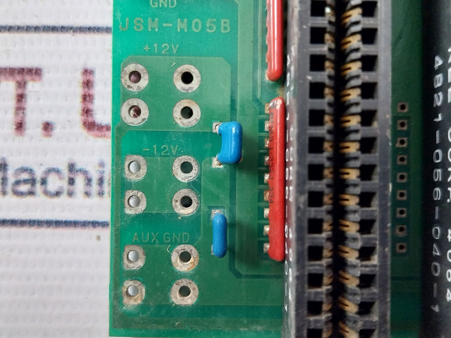 Jrcs Jsm-m05B Printed Circuit Backplane Board