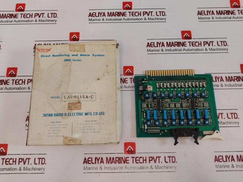 Jrcs Lai-0115A-c Direct Monitoring And Alarm System Jmd Series