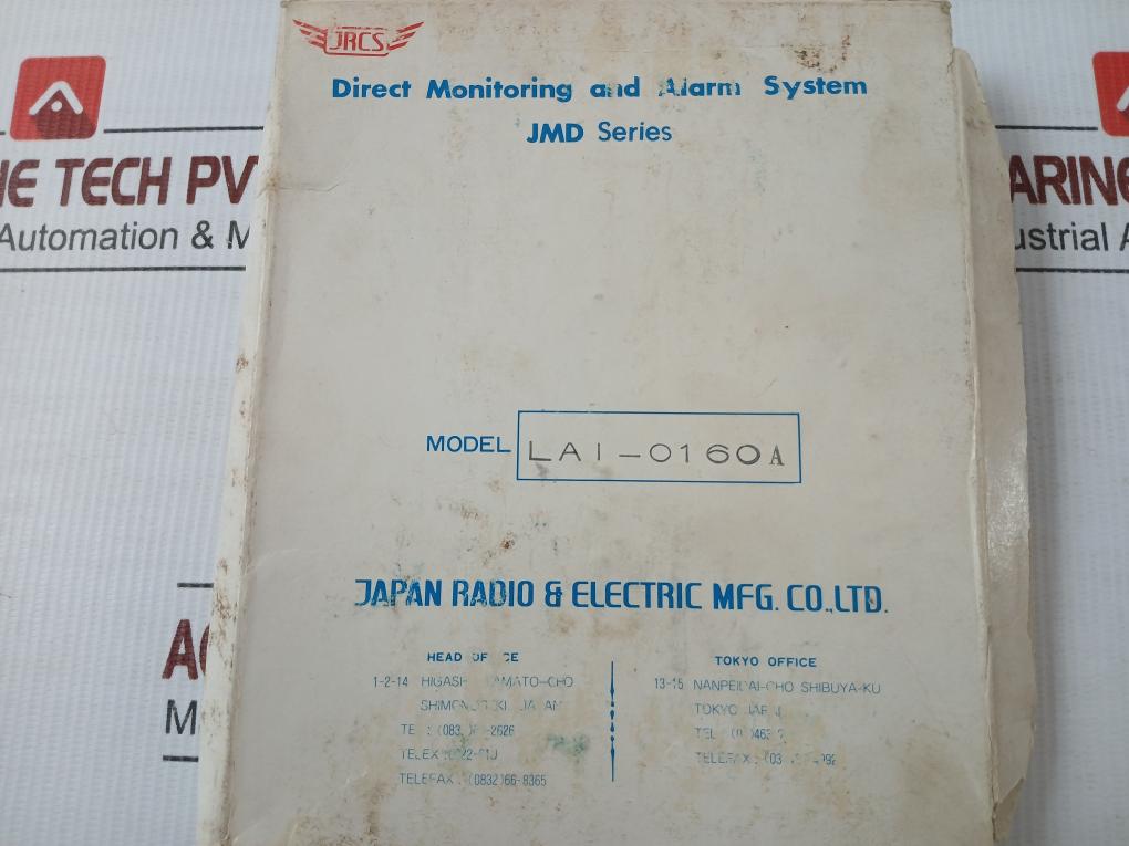 Jrcs Monitoring And Alarm System Pcb Module Lai-0160 A
