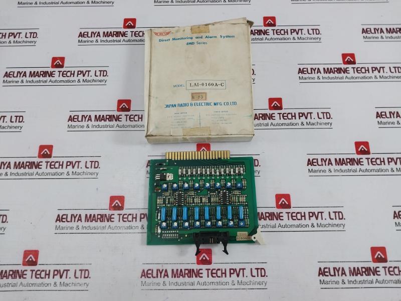 Jrcs Lai-0160A-c Direct Monitoring Alarm System Pcb Card Jis89