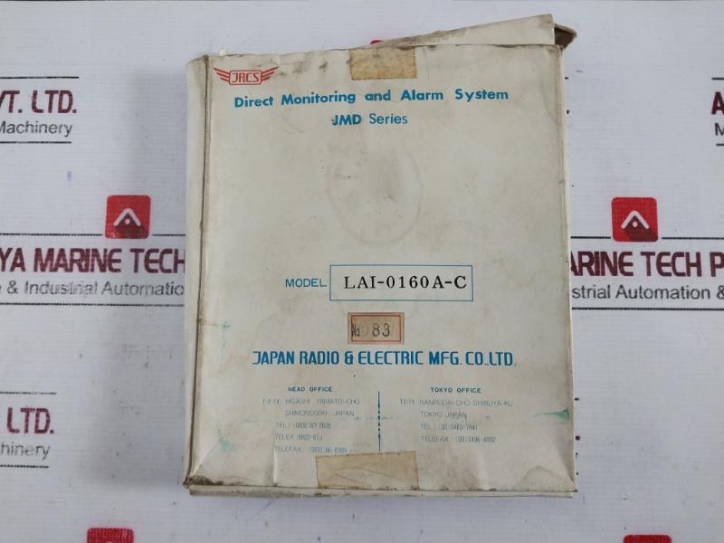 Jrcs Lai-0160A-c Direct Monitoring Alarm System Pcb Card Jis89