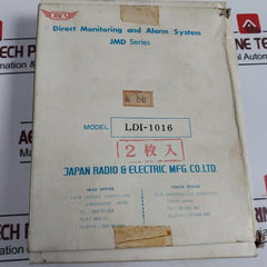 Jrcs Ldi-1016 Direct Monitoring And Alarm System