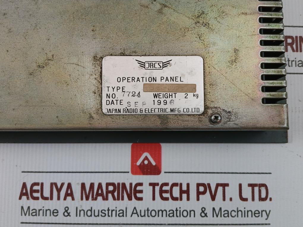 Jrcs Operation Panel Sms-u920