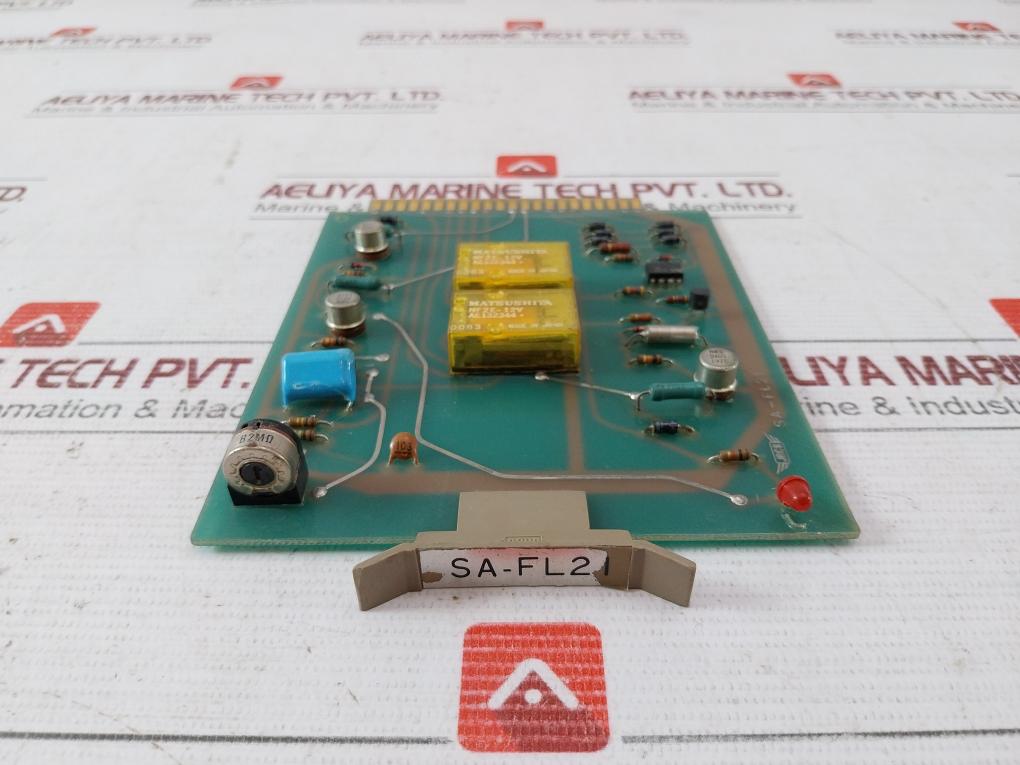 Jrcs Sa-fl21 Annunciator Printed Circuit Board 110 Gm
