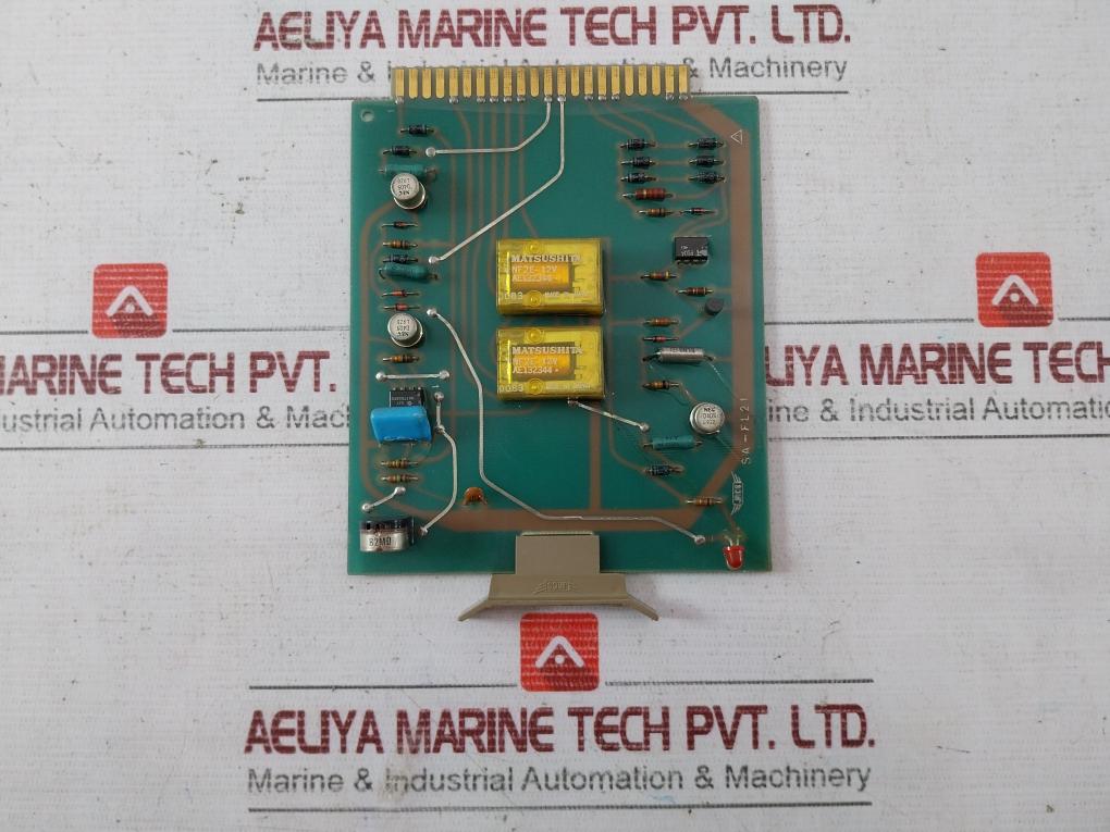 Jrcs Sa-fl21 Annunciator Printed Circuit Board 110 Gm