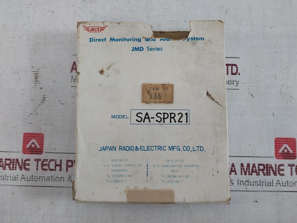 Jrcs Sa-spr21 Annunciator Pcb Board Jmd Series