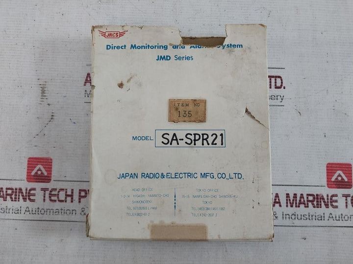 Jrcs Sa-spr21 Annunciator Pcb Board Jmd Series