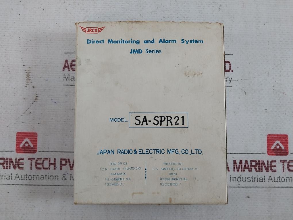 Jrcs Sa-spr21 Annunciator Pcb Board Jmd Series