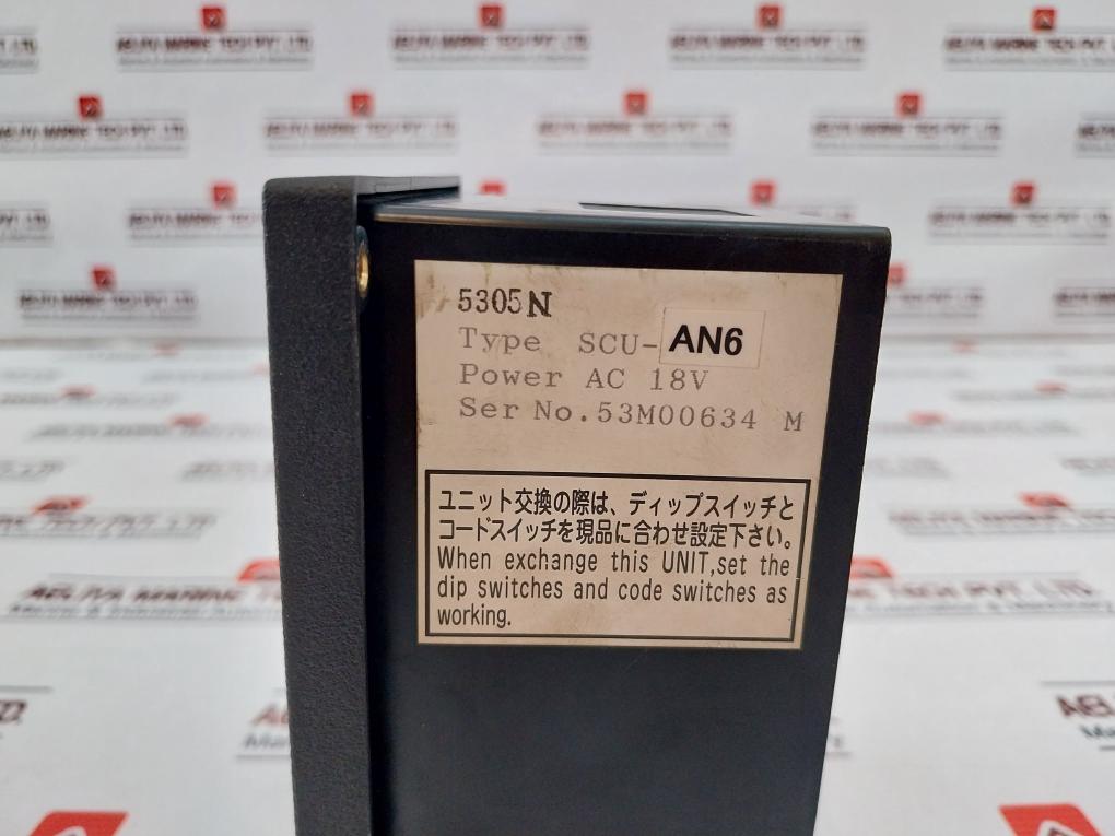 Jrcs Scu-an6 Starter Control Unit 18Vac